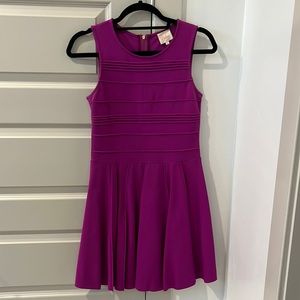 Purple Parker cocktail dress